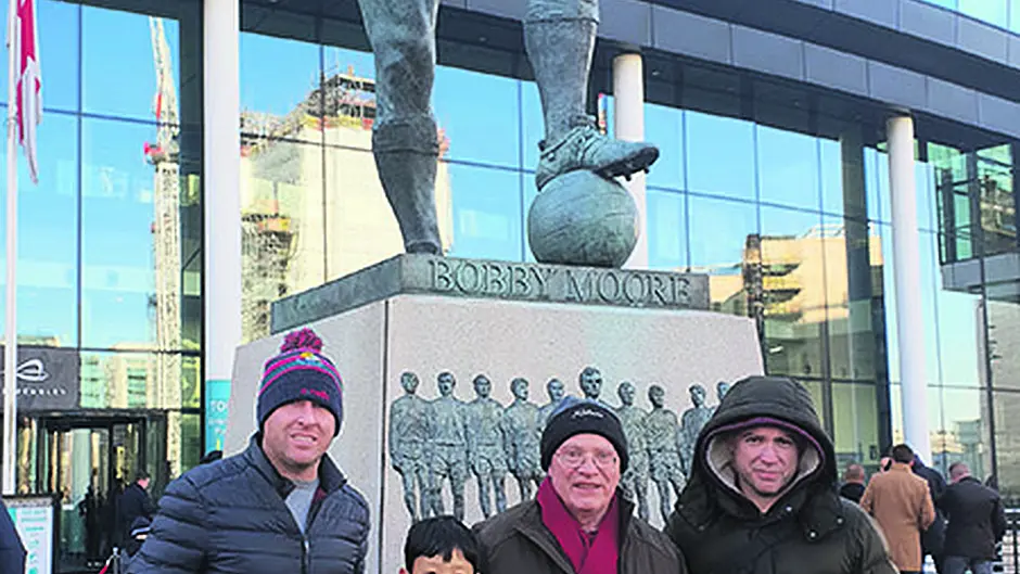 Savouring Wembley matchday experience Image