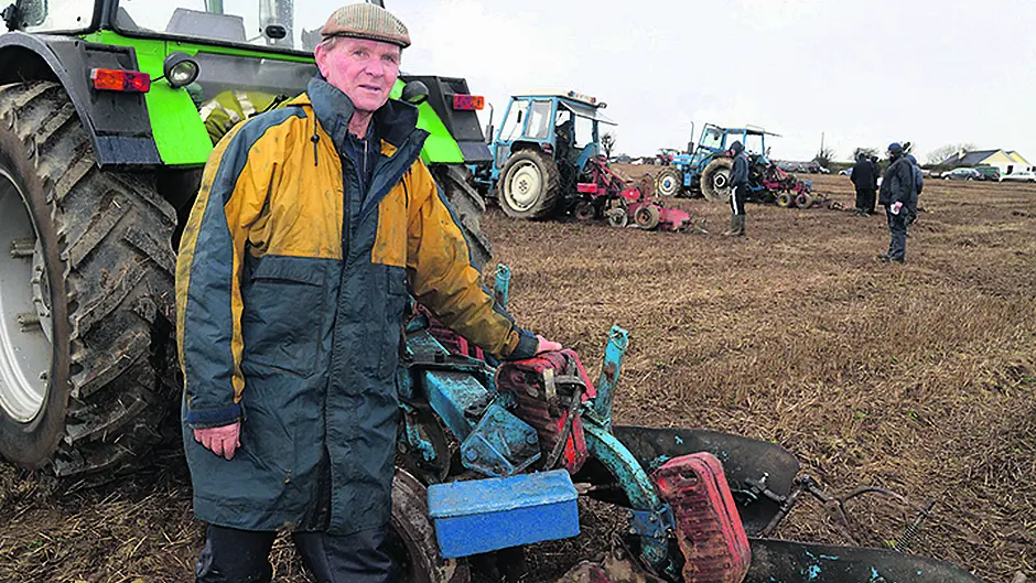 Anna May praises Clogagh ploughing Image