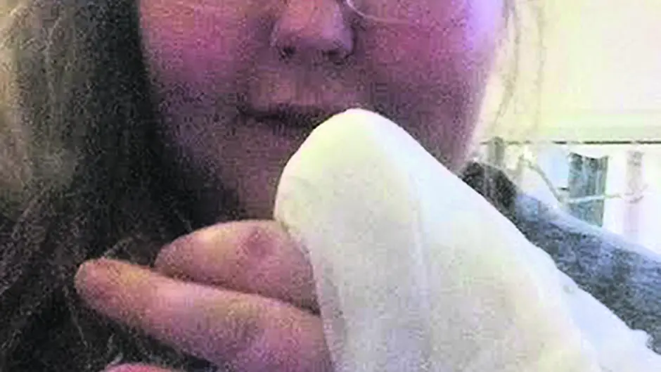 ‘Chronic pain made me cut off my finger' Image