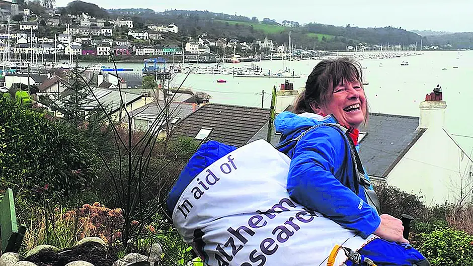 Karen coasts through walk for charity Image