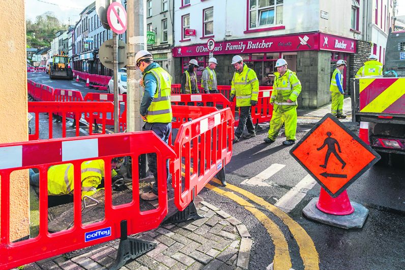 Water works in Bantry get under way Image