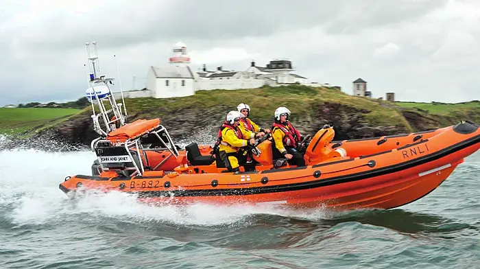 Crosshaven RNLI assist injured fisherman Image