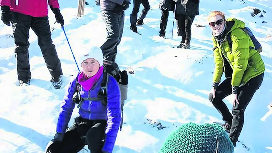 Clodagh's back-to-back climbs for Irish spinal injury charity Image