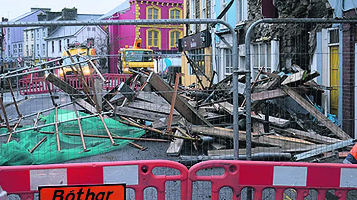 Bandon buildings to be demolished within days Image