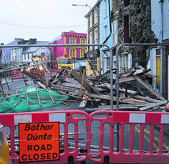 Bandon buildings to be demolished within days Image