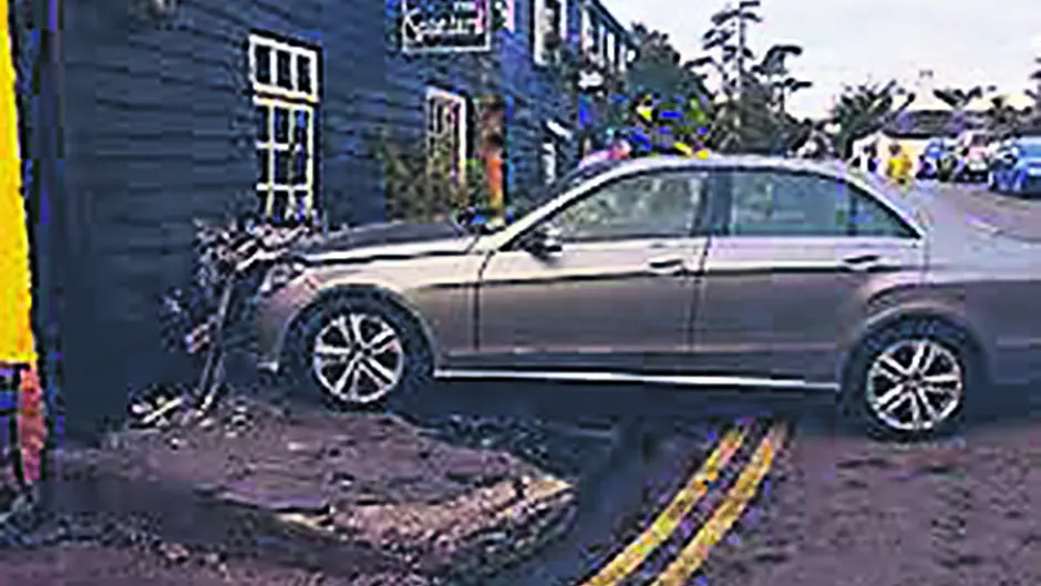 Drunk driver who crashed into pub lived 100 yards away Image