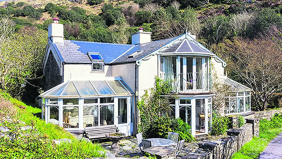 Holy Cow! Sheep's Head on the doorstep Image