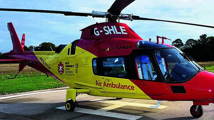 Bid to keep air ambulance airborne after 100 families are already helped Image