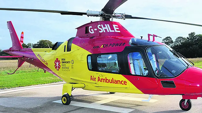 Bid to keep air ambulance airborne after 100 families are already helped Image