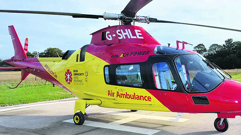 Bid to keep air ambulance airborne after 100 families are already helped Image