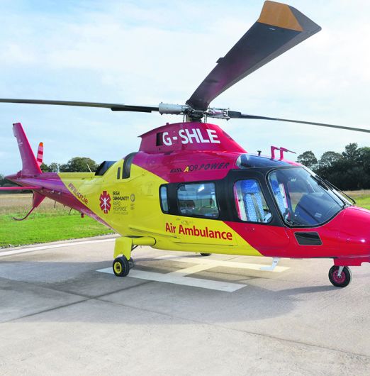 Bid to keep air ambulance airborne after 100 families are already helped Image