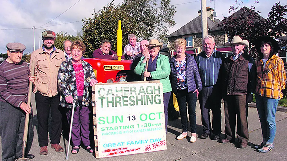 Caheragh Threshing's 21 years of fundraising Image