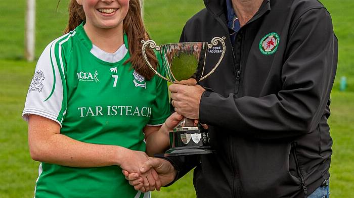 Dohenys crowned West Cork ladies' minor B football champions Image