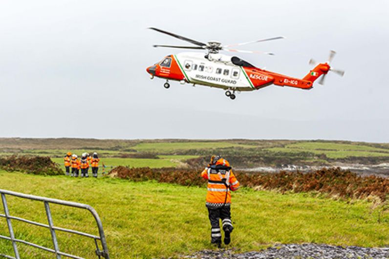 Coast Guard assisting UK-vessel off Mizen Head Image