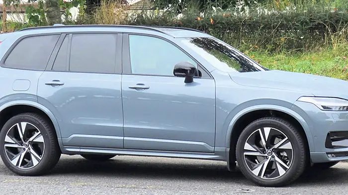 A slight refresh of Volvo's big and blocky XC90 Image