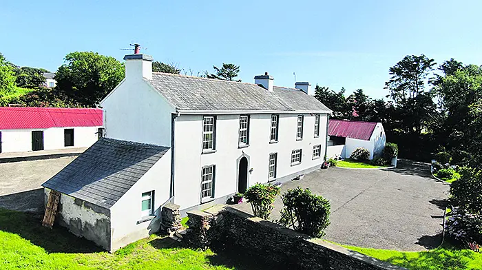 Charming, sprawling farmhouse with sea views Image