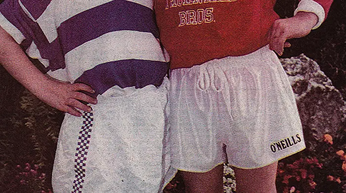 ‘I had to wear my father's jersey, socks and shorts!' Image