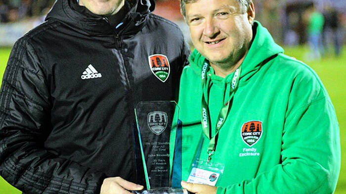 30 years and counting for  Cork City FC volunteer John Kennedy Image