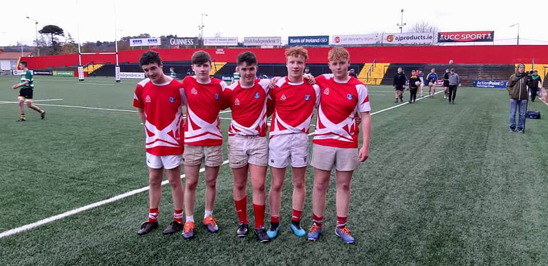 Five Skibbereen RFC players on Cork Red U17 team Image