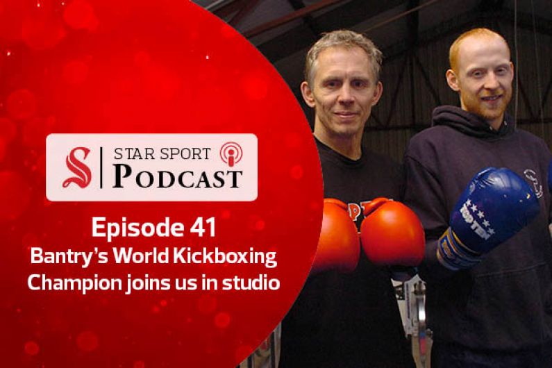 PODCAST: Bantry's World Kickboxing Champion Tony Stephenson joins us in studio Image