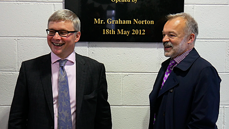 WATCH: Graham Norton gives speech at launch of new book on Bandon Grammar School Image