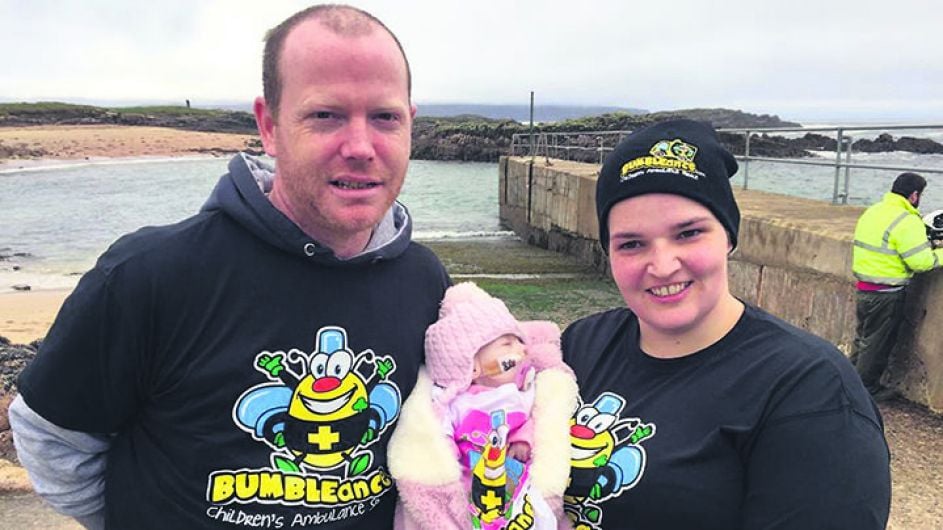 Bere Island bids goodbye to brave baby Willow Image