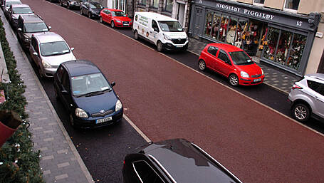 Skibb gets a red-faced ‘urban zone’ streetscape Image