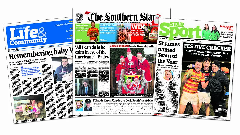 In this week's Southern Star (19/12/19) Image