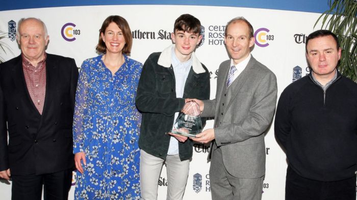 Liam Murray’s mint 2019 recognised with West Cork Youth Sports Star Award Image