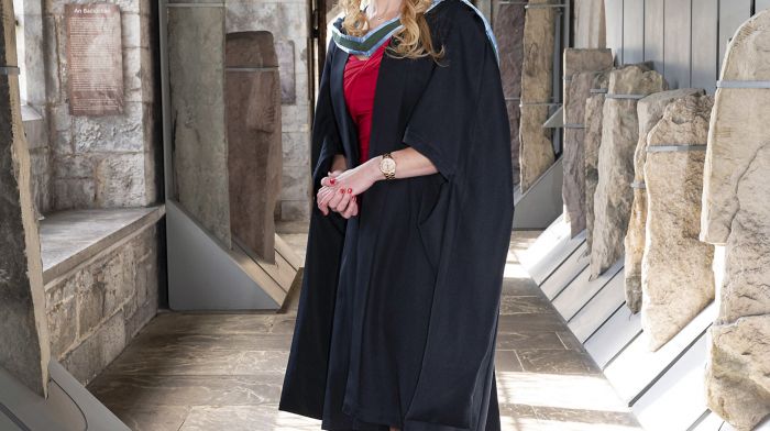 Louise McCarthy from
Caheragh who graduated
with an MSc in interactive
media from the college of
science, engineering, and
food science at UCC. (Photo: Ger McCarthy)