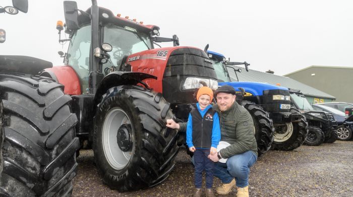 Rory and Jer Crowley (Drimoleague) took part in the Ballinacarriga tractor, truck and car run which was in aid of Cancer Connect, Ballinacarriga National School & Randal Og GAA Club.
Picture: David Patterson, Tractor Run - Cork