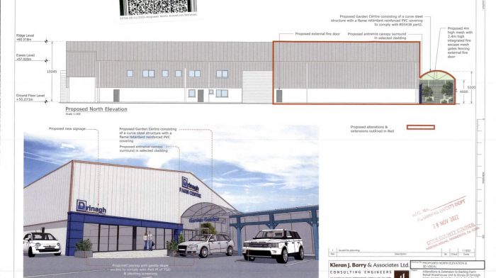 Drinagh Co-op said that a garden centre would fill a gap in the garden and DIY goods market in Bantry and the surrounding area.