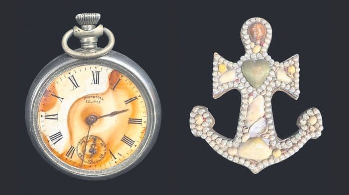 Pocket watch from Lusitania and Titanic memorabilia for auction Image