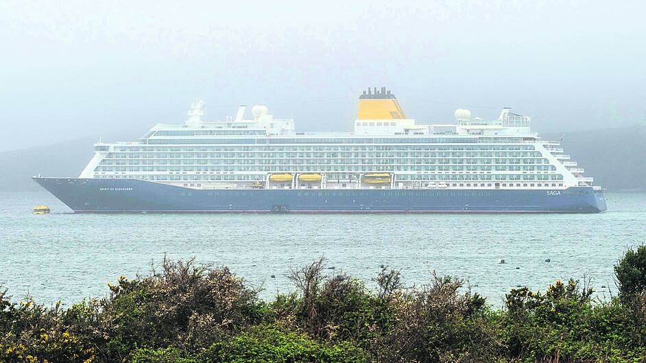 Cruise season starts as Bantry welcomes Spirit of Discovery Image