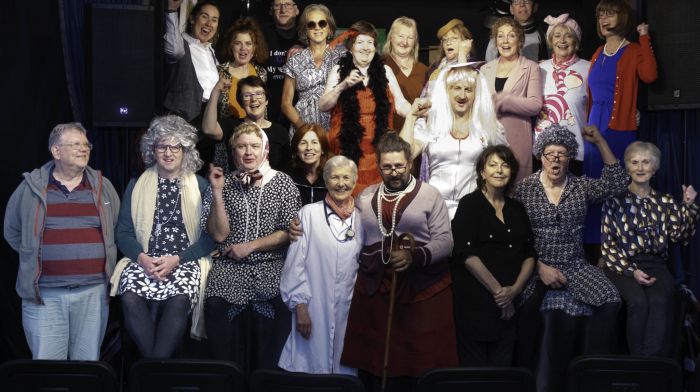 Members of the Kilcrohane Drama Group who recently staged a highly successful production over four nights at Kilcrohane Hall which was completely sold out in advance.