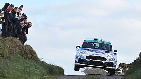 Keith Cronin continues Tarmac title bid on marathon Donegal International Rally Image