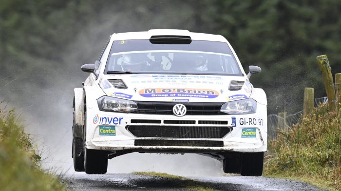 Out-of-luck Daniel Cronin slides out of Monaghan Rally Image