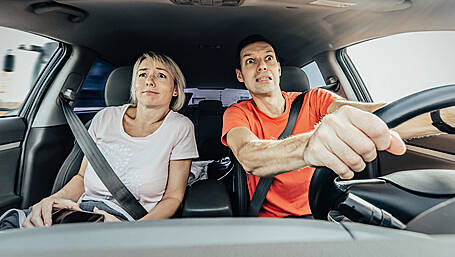 EMMA CONNOLLY: My passenger seat antics are driving my husband potty Image