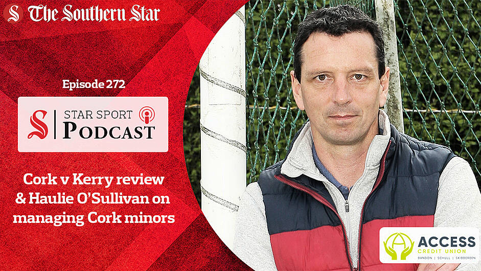 Cork v Kerry review; Haulie O'Sullivan on managing Cork minor footballers Image