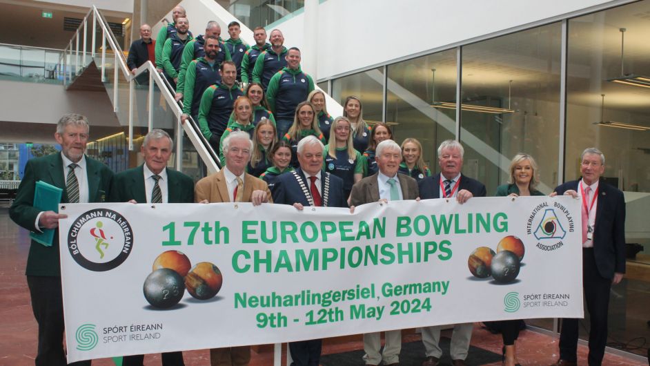 Euro-bound Ból Chumann bowlers receive civic reception Image