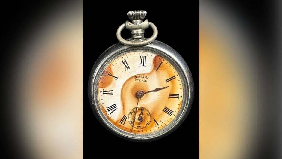 Lusitania pocket watch sells for £8,000 in London auction Image