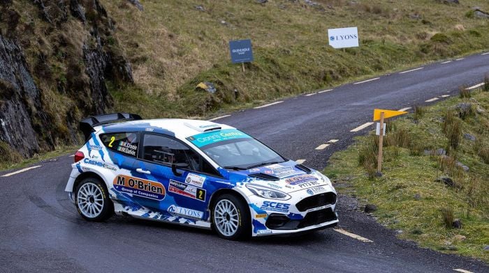 Keith Cronin left deflated after puncture costs him win in Rally of the Lakes Image