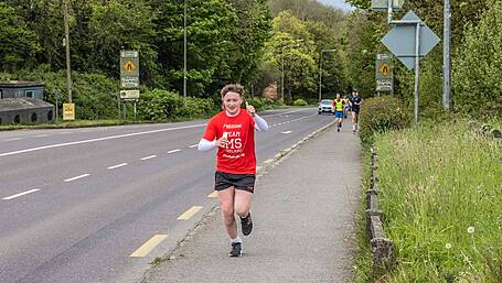 Determined student to run 250km for charity Image
