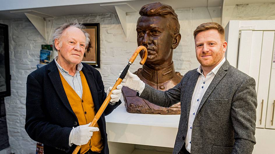 Michael Collins' umbrella added to Clonakilty museum Image