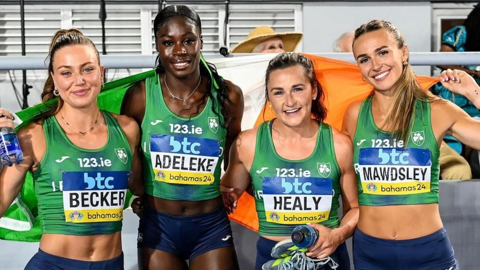 Phil Healy to run third leg for relay team in European final Image