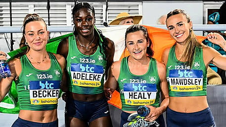 Phil Healy on track for Olympics after relay heroics Image