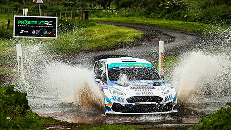 Keith Cronin thrilled to win Jim Clark Rally in Scotland Image