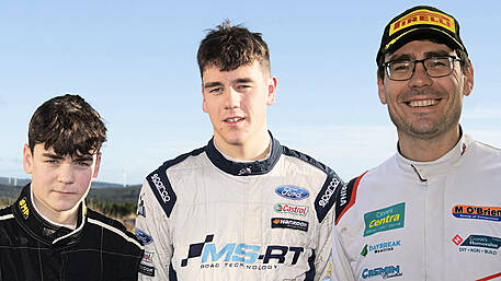 Keith, Robert and Colin Cronin all in action in UK this weekend Image