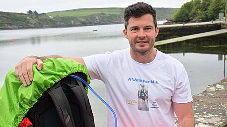 Lee’s epic walk prompted by brother’s death at 29 from ME Image