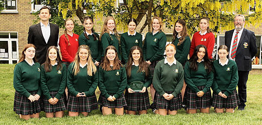 Sacred Heart girls are in seventh heaven Image